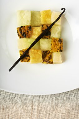 Akdeniz mutfağı, kavun küpleri.