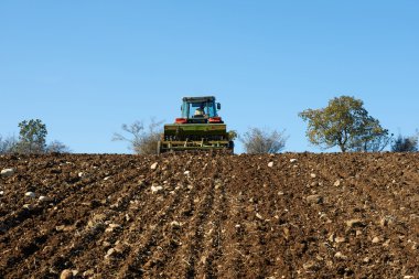 Tarım traktörü tohum Ekim