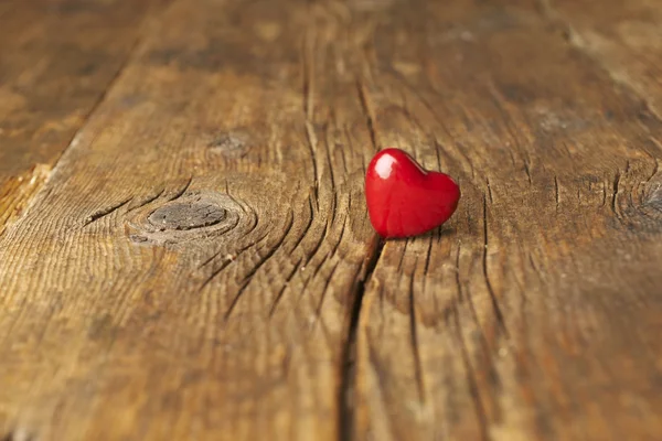 Día de San Valentín, corazón rojo —  Fotos de Stock