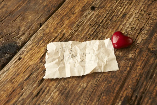 Valentines Day, red heart — Stock Photo, Image