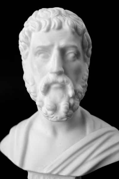 索福克勒斯 （公元前 496 年-公元前 406 年） 是希腊悲剧诗人的类 — 图库照片