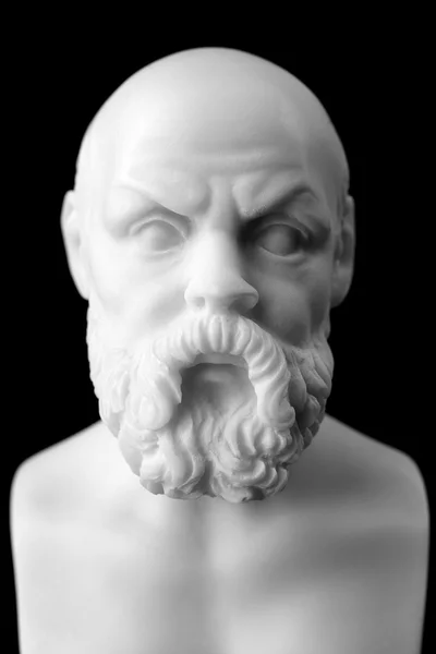 Sócrates viveu em Atenas (470 a.C. - 399 a.C.) foi um ateniense grego. — Fotografia de Stock