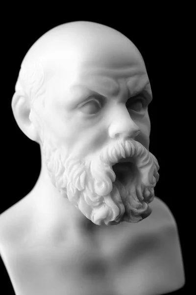 Socrates lived in Athens (470 BC - 399 BC) was a Greek Athenian — Stock Photo, Image