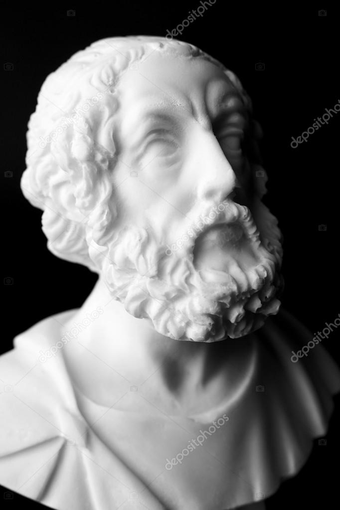 Homer is the author of the poems, Iliad and Odyssey known as 