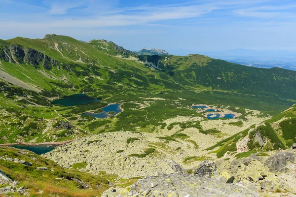 Utsikt från berget Koscielec. — Stockfoto