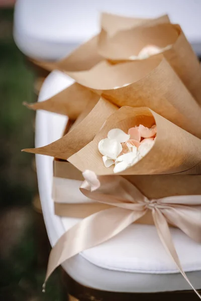 Anillos Boda Sobre Fondo Blanco — Foto de Stock