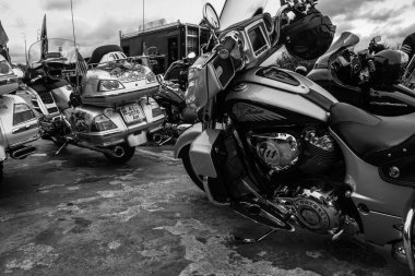 Ukrayna 'nın Çılgın Hohols MFC kapanış sezonunda güzel bir Hint bisikleti 2021 Eylül' ünde.