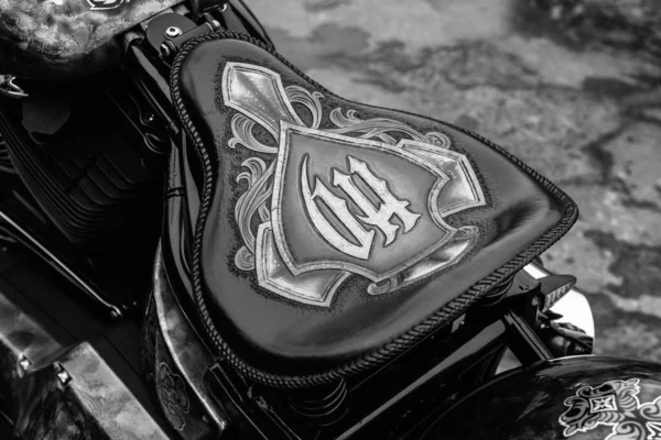 Belle Harley Davidson Vélo Fermer Crazy Hohols Mfc Fermeture Saison — Photo