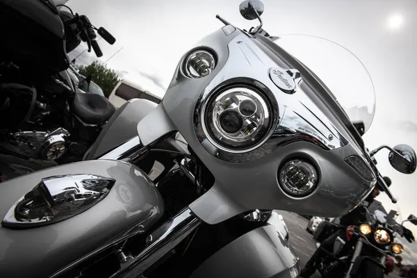 Bonita Moto India Cerca Crazy Hohols Mfc Temporada Cierre Ucrania —  Fotos de Stock