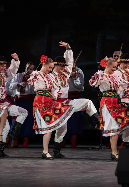 Dancers Virsky Ensemble Concert National Academy Leading Cadres Culture Arts — Stock Photo, Image