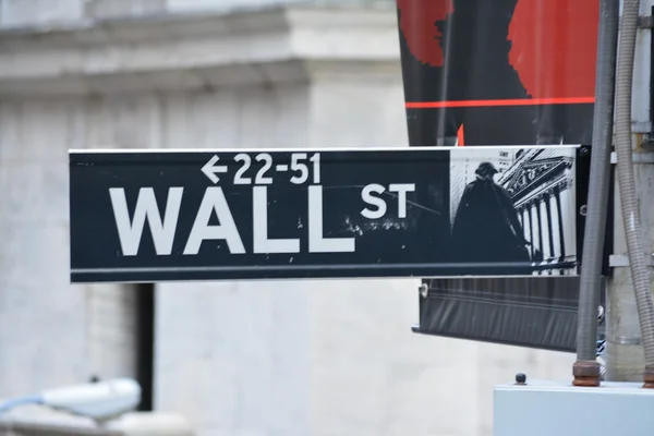 Wall Street Przewodniczący — Zdjęcie stockowe