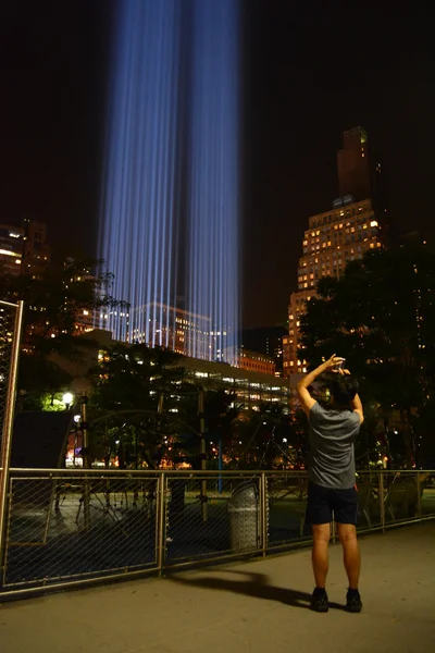 Tributo à luz — Fotografia de Stock