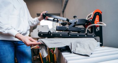 Kumaş üzerine resim yazdırmak için masaüstü termometresi.