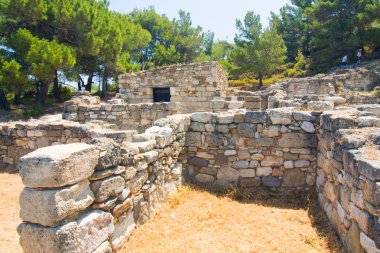 kamiros, antik kalıntılar, Rodos