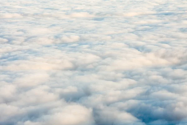 Inversie, alleen wolken — Stockfoto