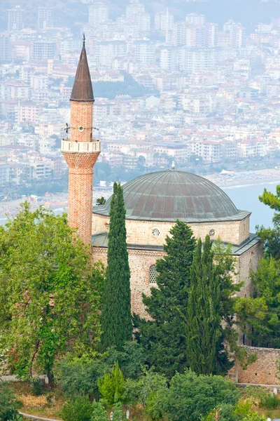 内側の城 （ic ケール）、アランヤ、トルコからの眺め — ストック写真