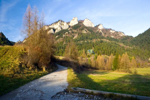 Trzy korony - pieniny, Polska — Zdjęcie stockowe