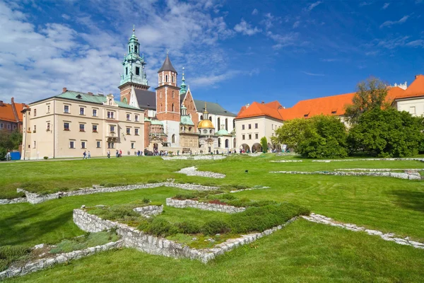Wawel slott i Krakow, Polen — Stockfoto