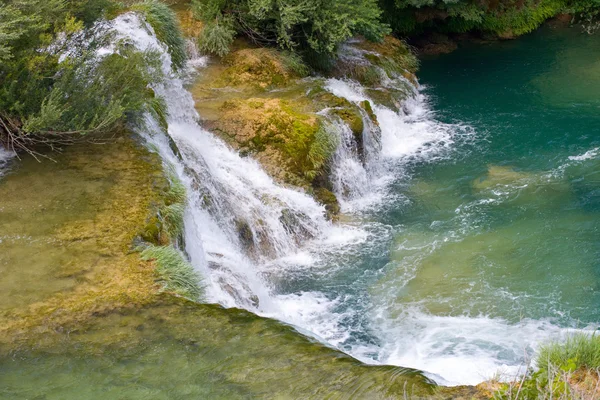 Waterfalls on Krka River. National Park, Dalmatia, Croatia Stock Picture