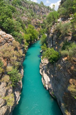 Rafting yeşil Kanyon, alanya, Türkiye