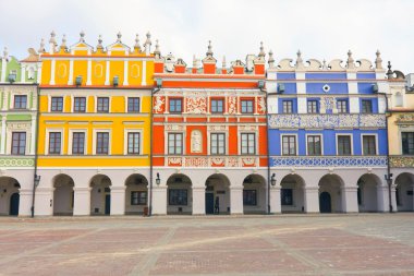 Belediye, ana square (rynek WIELKI), zamosc, Polonya