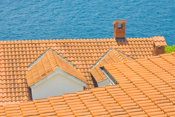 Red roof, Croatia — Stock Photo, Image