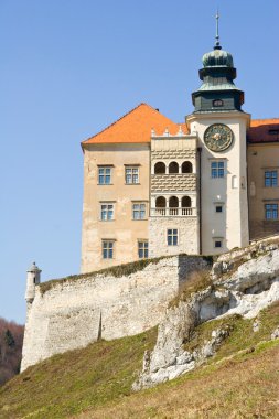 krakow yakınlarında pieskowa skala Kalesi