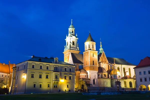 Castillo de Wawel en Cracovia, Polonia — Foto de Stock