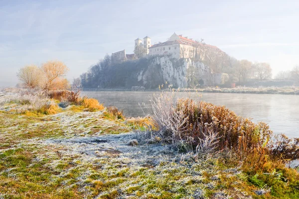 Benediktinerklostret i tyniec, Krakow. berömda polska landmark — Stockfoto