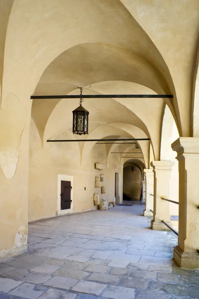 Burg Pieskowa skala bei Krakau — Stockfoto