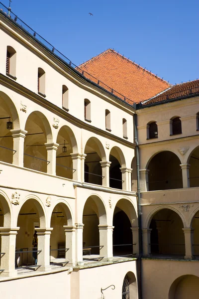 Burg Pieskowa skala bei Krakau — Stockfoto