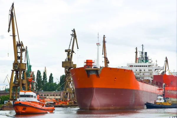 Shipyard, Gdansk, Poland — Stock Photo, Image
