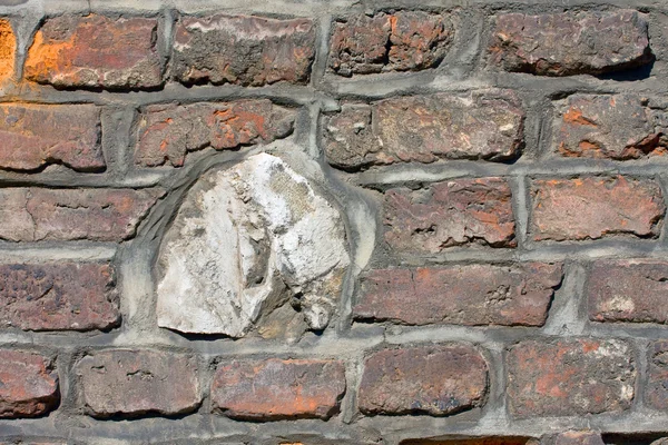 Parede de pedra calcária antiga sem costura — Fotografia de Stock