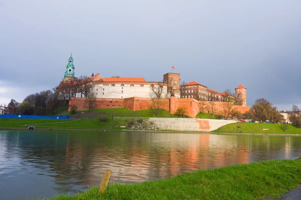 Königsschloss in Wawel, Krakau, Polen — Stockfoto