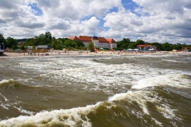 Sopot, Polonya mimarisine iskelesinden göster