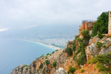 profil iç kale (IC kale), alanya, Türkiye