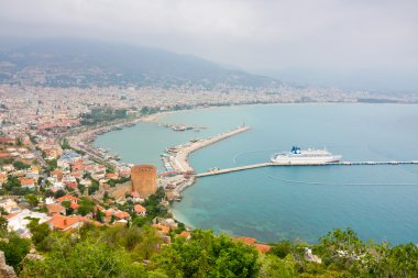 profil iç kale (IC kale), alanya, Türkiye