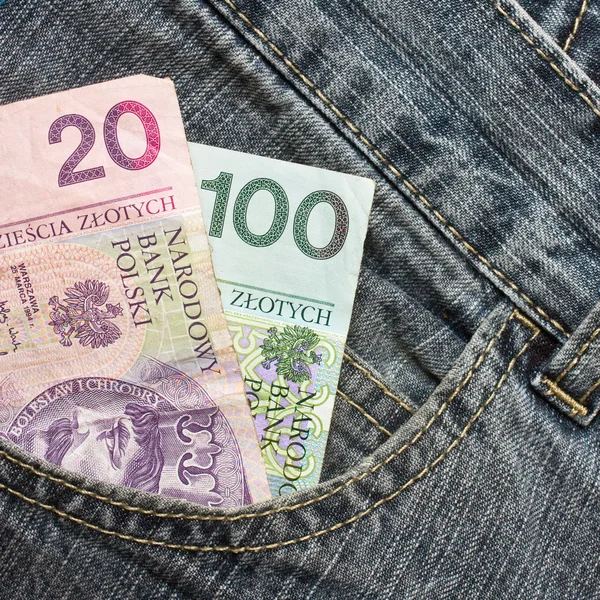 Jeans zak — Stockfoto