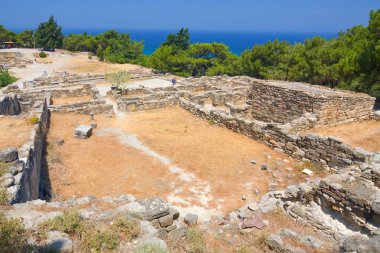 kamiros, antik kalıntılar, Rodos