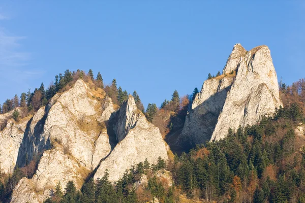 Trzy korony - pieniny, Polska — Zdjęcie stockowe