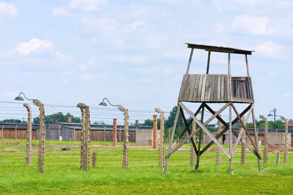 Auschitz Birkenau, campo de extermínio fascista, Polónia — Fotografia de Stock