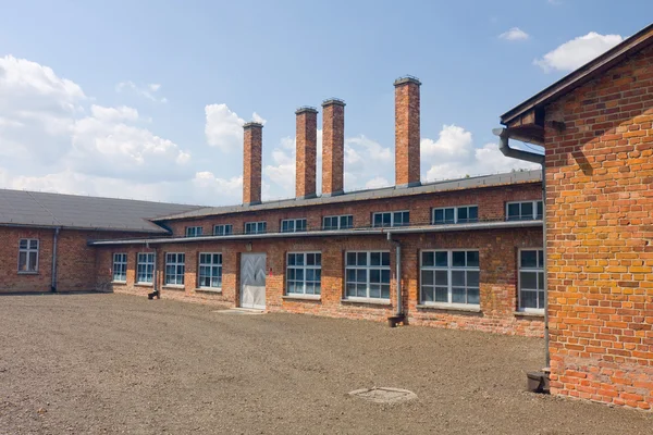 Auschitz Birkenau, fascist extermination camp ,Poland — Stock Photo, Image