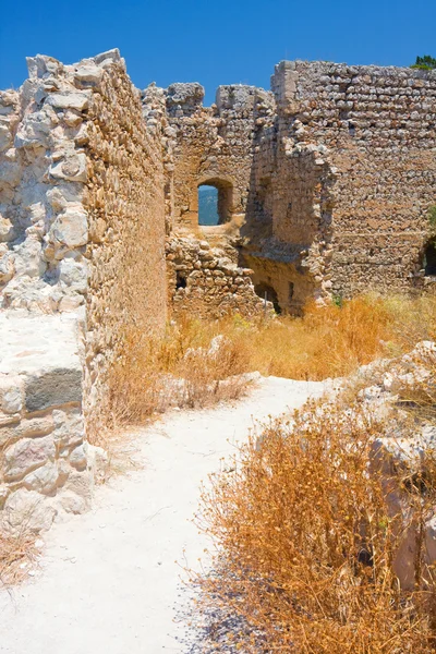 Castillo de Kritinia, isla de Rodas, Grecia —  Fotos de Stock