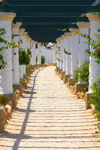 Kalithea spa center building in Rhodes. Greece — Stock Photo, Image