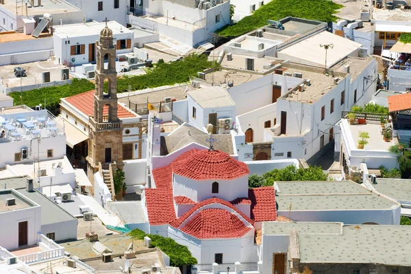 Lindos, Rodas, Grecia — Foto de Stock