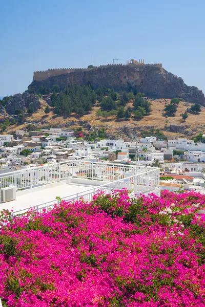 Lindos, Rhodos, Grekland — Stockfoto