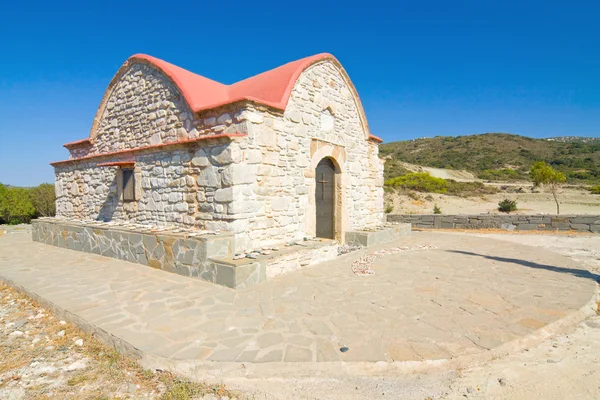 Kapel, Rhodos Eiland, Griekenland — Stockfoto