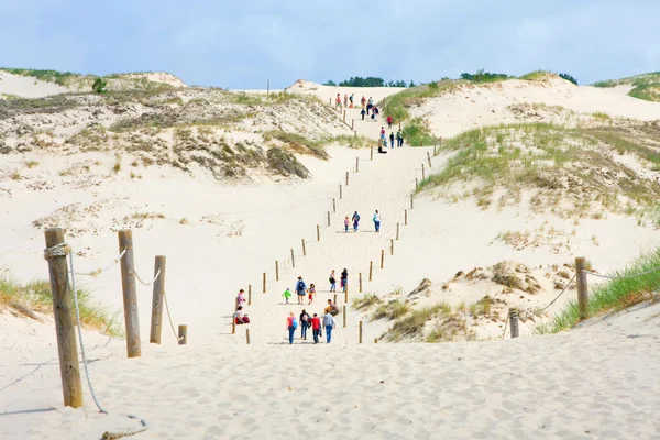 Caminho em Czolpinska Dune, Báltico — Fotografia de Stock