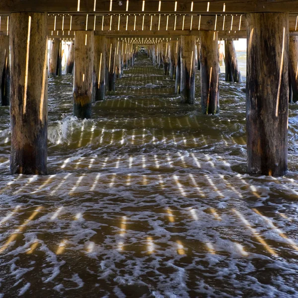 Old sea pier — Stock Photo, Image