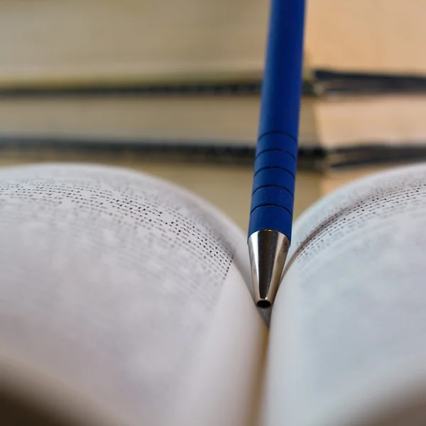 Close-up of opened book pages — Stock Photo, Image